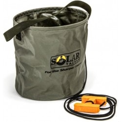 SOLAR - Bankmaster Collapsable Water Bucket 10 L (Includes Rope And Clip) - składane wiadro